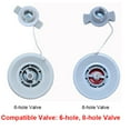 thumbnail image 3 of Air Pressure Gauge, Kayak Boat Surfboard Inflatable Boat Canoe for Pressure Test Table Pump Safety Barometer, 3 of 7