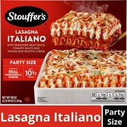 Stouffer’s Lasagna Italiano, Party Size, Frozen Lasagna, 9 90 oz