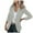 Light Gray, variant on Women's Business & Leisure Cardigan Collar Jacket - Long-Sleeve Solid Color Single Button Blouse, Olive Green, L