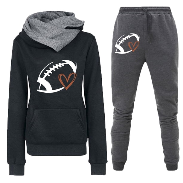 Puntoco Moda Mujer Otoño Invierno Trajes Chándales Impresión Manga Larga Jersey Sudaderas Pantalones Traje Liquidación Puntoco Puntoco-1574