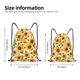 thumbnail image 2 of Fotbe Yellow Polka Dot Sunflower Bolsa Mochila con Cordón Estampada, Bolsa de Gimnasio Deportiva, Bolsa Cinch, Bolsa con Cordón para Hombres y Mujeres-Medium, 2 of 6