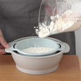 thumbnail image 5 of Kitchen Flour Sieve Strainer Handheld Semi-Automatic Sugar Sifter Powder Shaker Space-Saving Kitchen Baking Tool L, 5 of 5