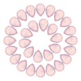 thumbnail image 1 of 30Pcs Teardrop Rhinestone 10x14 mm Pointed Back Rhinestone Beads,Milky Pink, 1 of 6