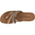 thumbnail image 5 of Women's Walking Cradles Penelope Strappy Wedge Sandal Metallic Multi Leather 7.5 M, 5 of 7