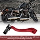 thumbnail image 5 of Palanca de cambio de motocicleta plegable para Kayo T6, palanca de cambio de pedal, color rojo, negro y plateado, 5 of 6