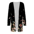 thumbnail image 4 of Cardigans pour Femmes Mode Décontractée avec Poches Manches Longues Imprimé en Liquidation, 4 of 4