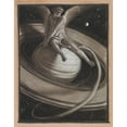 thumbnail image 2 of Elihu Vedder 20x24 Gold Ornate Framed and Double Matted Museum Art Print Titled - The Throne of Saturn (1883-1884), 2 of 4