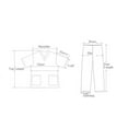 thumbnail image 6 of Medical Uniforms Women Nursing Clothes Nurse Scrubs Sets Doctor Dentist Workwear Clinical Tops Pants, 6 of 6