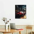 thumbnail image 2 of COMIO Cool Racing Sports Car Poster Art Decor Painting Aesthetic Wall Art Canvas for Bedroom Decor, 2 of 4
