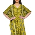 thumbnail image 4 of Moomaya Long Caftan Maxi Dress Beach Swimwear Cover Up Womens Kaftan Plus Size, 4 of 6