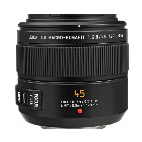 Panasonic Leica DG Macro-Elmarit 45mm f/2.8 ASPH. MEGA O.I.S. Lens
