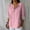 Pink, variant on FAHXNVB Womens Button Down Shirts Cotton Linen Open Button Fall Work Tops Casual Loose Fit Striped Long Sleeve V Neck Blouse Tops