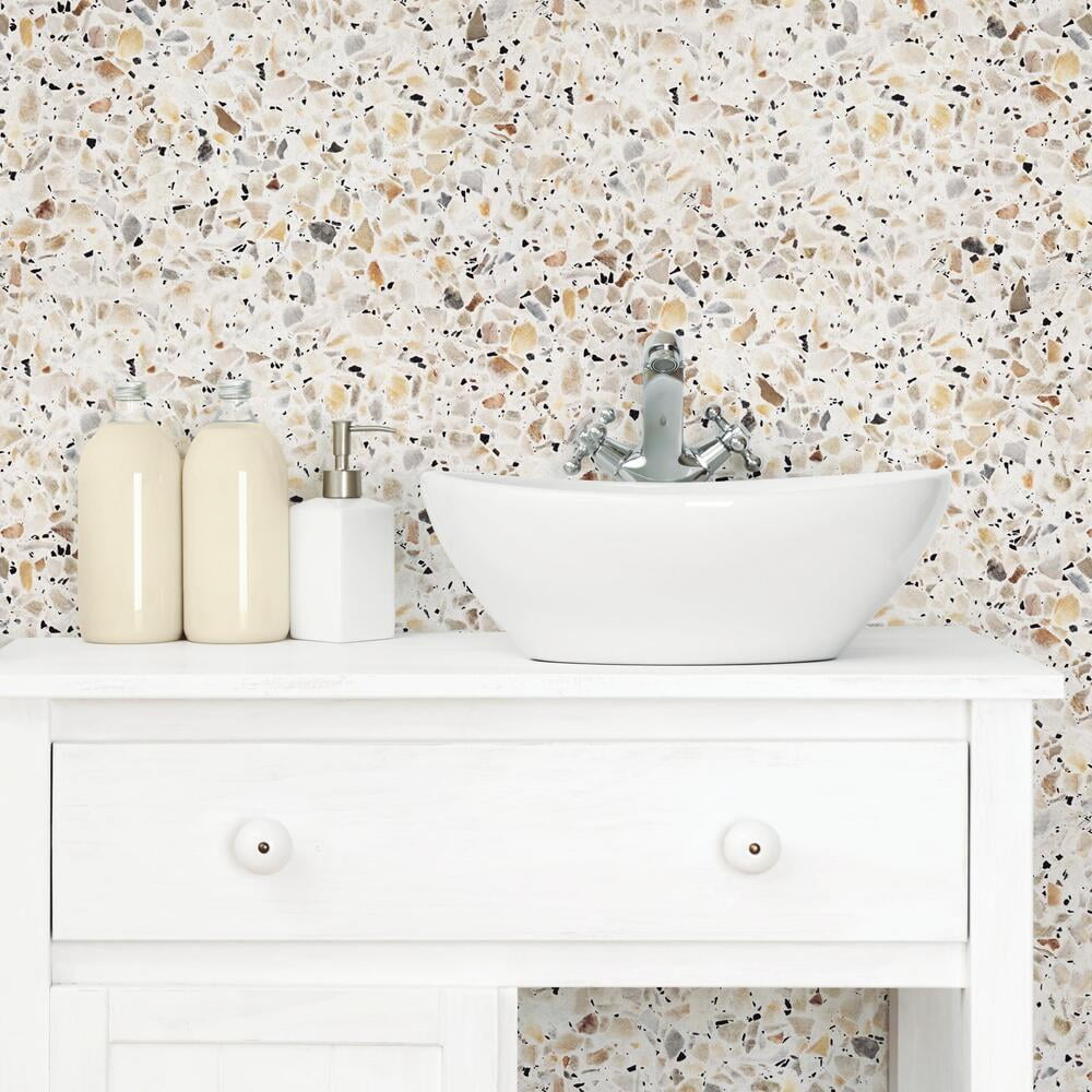 Terrazzo Peel and Stick Wallpaper