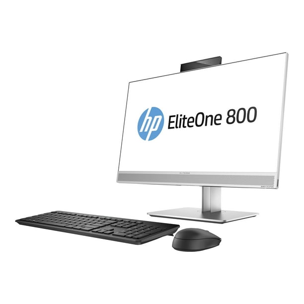 HP EliteOne 800 G3 - All-in-one - Core i7 7700 / 3.6 GHz - vPro - RAM 8 GB - SSD 256 GB - DVD-Writer - HD Graphics 630 - Gigabit Ethernet WLAN: - 802.11a/b/g/n/ac, Bluetooth 4.2 - Gagner 10 Pro 64 Bits - Moniteur: LED 23.8" 1920 x 1080 (Full HD)
