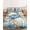 Beige, variant on Queen Size Fitted Sheet Set - Ocean Turtle 3 Piece Bedding Sets 16" Deep Pocket Fitted Sheet with 2 Pillowcases, Coastal Nautical Coral Starfish Blue Brushed Microfiber Hotel Luxury Bed Sheets