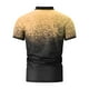 thumbnail image 5 of Blusa y camisa de manga corta con cuello vuelto para hombre, informal, holgada, a la moda, con botones, de poliéster, 5 of 5