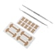 thumbnail image 5 of Kit de tratamiento de uñas encarnadas, 120 piezas Corrector de uñas encarnadas Tiras correctoras de uñas encarnadas Herramienta de tratamiento de uñas encarnadas Diseño a prueba de futuro, 5 of 8