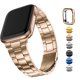 thumbnail image 1 of Correa de reloj Fullmosa compatible con Apple, 41 mm, 40 mm, 38 mm, inoxidable, 1 of 8