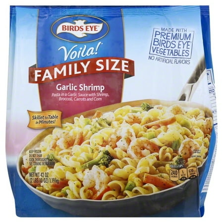 Birds Eye® Voila! Garlic Shrimp Family Size 42 oz. Pack - Walmart.com