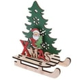 thumbnail image 3 of Gymnture christmas DIY Santa Claus 3D Wooden Puzzle Christmas Decoration (11.5 x 5.5 x 11cm), 3 of 10