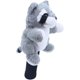 thumbnail image 5 of Golf Wooden Driver Head Cover Made of Plush for Clubs Raccoon, 5 of 5