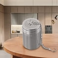 thumbnail image 3 of Fancy Stainless Steel Tea Infuser - Reusable Fine Mesh Strainer for Loose Leaf Tea, Coffee & Herbs - Durable 304 SS Filter with Threaded Lid for Cups, Mugs & Teapots, 3 of 12