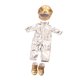 thumbnail image 3 of Traje de muñeca americana de 18 pulgadas, ropa hecha a mano, ropa para muñecas, accesorios para muñecas de bebé de 43cm Plata Hugo Pantalones cortos de muñeca, 3 of 7