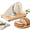 Cream, variant on Cream Manual Rotary Bread Slicer for Homemade Sourdough and Baked Goods