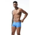 thumbnail image 3 of Men's Swimwear Lace Up Leg Ength Swimming Trunks Swimming Hot Spring Shorts Swimming Trunks, 3 of 6