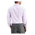 thumbnail image 2 of Alfani Mens Slim Fit Houndstooth Button Down Dress Shirt Purple Lavender XL, 2 of 2