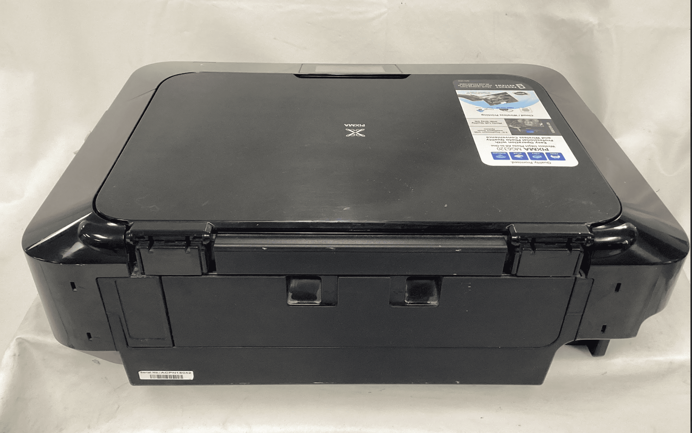 Canon PIXMA MG MG6320 Wireless Inkjet Multifunction Printer, Color, Black