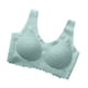 thumbnail image 3 of Sujetador de mujer Sujetador Hacer subir acolchado inalámbrico Sujetador deportivo de látex desmontable Ropa interior superior, Verde, L Advancent AP001365-02, 3 of 7