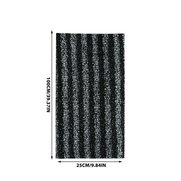 fheaev Longue Serviette de Bain à Rayures Serviette de Bain Nettoyage du Corps Lingette de Bain Extensible Serviette pour le Dos