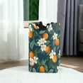thumbnail image 6 of Yayeee Freestanding Laundry Hamper with Handle Collapsible Large Storage Basket for Clothes, Orange Fruit, 6 of 7
