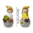 thumbnail image 3 of XWSHYW Juguetes para Niños Accesorios para El Hogar, Adornos Bonitos para Niña y Niño, Decoración de Jardinería, Regalo, Adornos Artesanales de Cerámica Pintados a Mano, 3 of 3