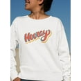 thumbnail image 2 of Hooray!  Sweatshirt Women -Image by Shutterstock, Female Large, 2 of 4