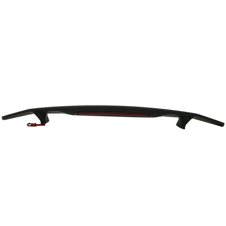 Universal Fit For Ford Edge 2015-2022 Black Rear Roof Spoiler Wing W/ LED  Light