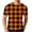 Mens Shirts Orange, variant on Big & Tall Waffleknit T Shirts for Men Plus Size S-5X Short Sleeve Tshirts Shirt Mens Pullover Plaid Printed Crewneck Loungewear Workout Tees Tops
