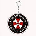 thumbnail image 3 of Horrorible Zombie Game Keychain for Accessories Bag Umbrella Leon Sign Logo Pendant Key Chain Ring Keychains Jewelry Fans Gift, 3 of 5