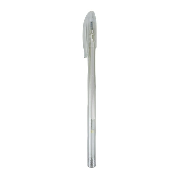 Rotulador resaltador blanco de 0,6 mm, tinta metálica dorada y plateada para arte y manualidades, punta fina para papel oscuro, bolígrafo para diario y dibujo DIY con punta de precisión.