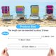 thumbnail image 3 of Uxcell 6-Pack Bandas para Toallas para Sillas de Playa, Clips de Toalla Reutilizables[Blanco], 3 of 7