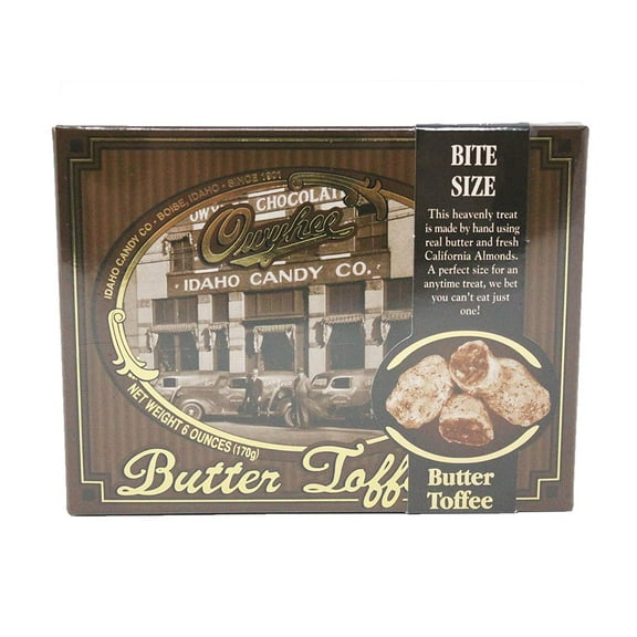 Bite Sized Idaho Candy Owyhee Butter Toffee