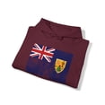 thumbnail image 4 of Turks and Caicos Pride Flag Hoodie, Gifts, Hooded Sweatshirt, 4 of 4
