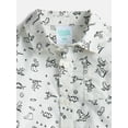 thumbnail image 2 of Wonder Nation Baby Boys Button Down Cotton Shirt and Pants Set, 2 Piece, Sizes 0/3M-24M, 2 of 3