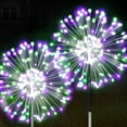 thumbnail image 1 of Luces solares de jardín JjGoo, paquete de 2, 120 LED, impermeables, 1 of 2