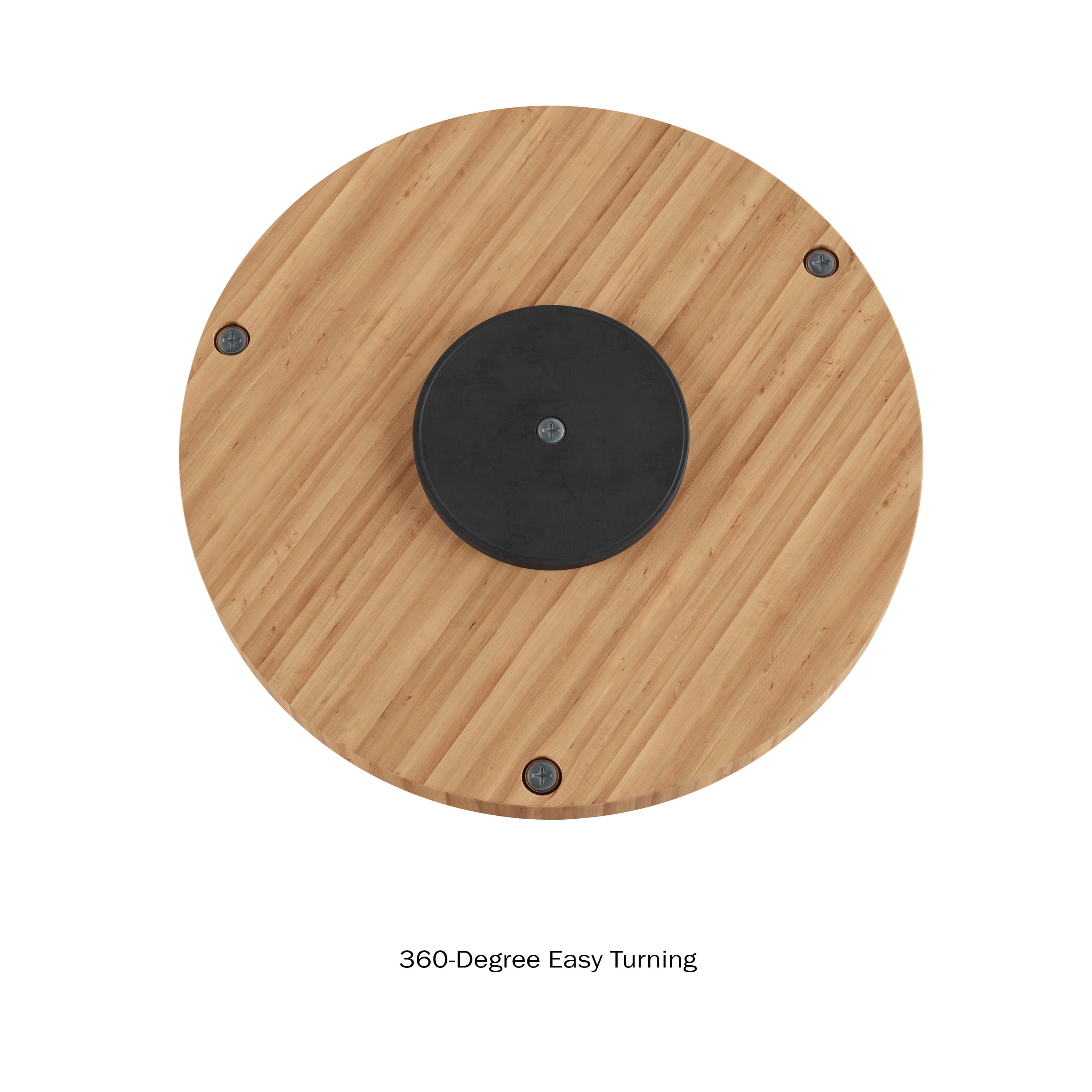 Lazy Susan – All-Natural Bamboo Round Two Tier Turntable with 10 inch Diameter by Classic Cuisine