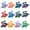 Blue, variant on Articulated Crystal Dragon Decorative Statue Auspicious Mythical Creature 3D Printed Display Model Elegant Home Office Desktop Ornament Wine