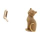 thumbnail image 5 of Organizador De Pared Plegable Con Gancho Y Estatua De Gato. Figura Decorativa De Resina Coleccionable Para Baño, Armario, Entrada, Sala De Estar O Dormitorio., 5 of 8