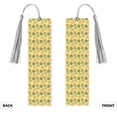 thumbnail image 2 of Kdxio Bee honey Print Metal Tassel Bookmarks,Perfect Gift for Art Lovers and Bookworms Metal Bookmarks for Women, 2 of 8