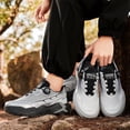 thumbnail image 4 of Men's & Women's Breathable Mesh Sneakers - Low-Top All-Season Running Shoes with  Upper & PVC Sole, Slip-On Casual Athletic Footwear Suitable for Outdoor, Gym, Casual Attire - Solid Color Design, 4 of 5